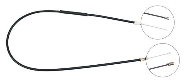 Tirette à câble, frein de stationnement | F.BECKER_LINE