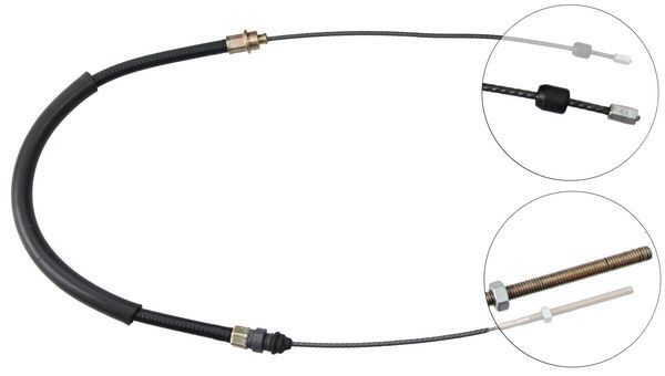 Tirette à câble, frein de stationnement | F.BECKER_LINE