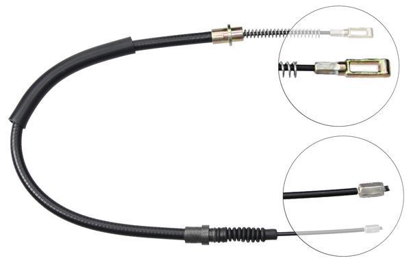 Tirette à câble, frein de stationnement | F.BECKER_LINE