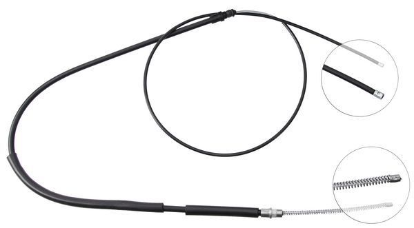 Tirette à câble, frein de stationnement | F.BECKER_LINE