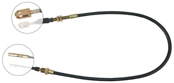 Tirette à câble, frein de stationnement | F.BECKER_LINE