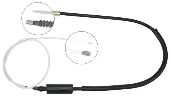 Tirette à câble, frein de stationnement | F.BECKER_LINE