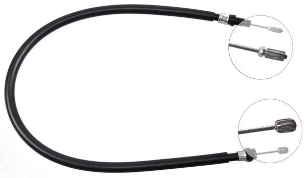 Tirette à câble, frein de stationnement | F.BECKER_LINE