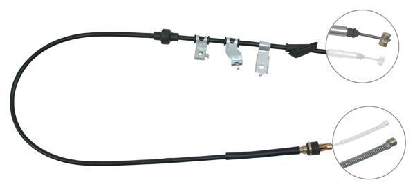 Tirette à câble, frein de stationnement | F.BECKER_LINE