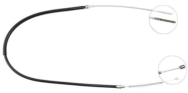 Tirette à câble, frein de stationnement | F.BECKER_LINE