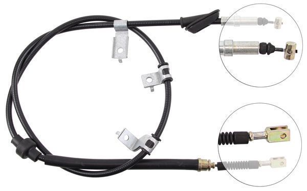 Tirette à câble, frein de stationnement | F.BECKER_LINE