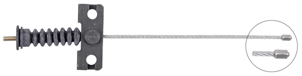 Tirette à câble, frein de stationnement | F.BECKER_LINE