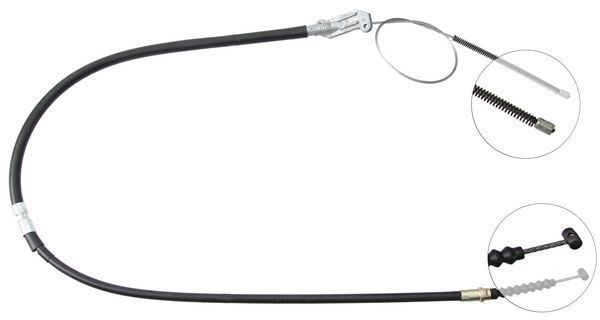 Tirette à câble, frein de stationnement | F.BECKER_LINE