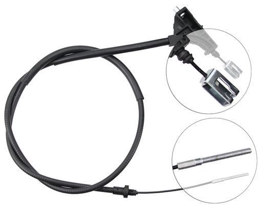 Tirette à câble, frein de stationnement | F.BECKER_LINE