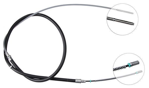 Tirette à câble, frein de stationnement | F.BECKER_LINE