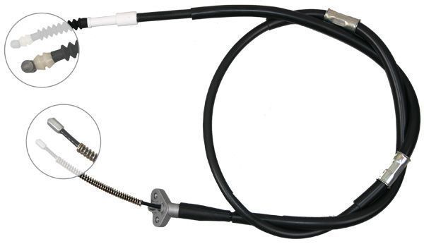 Tirette à câble, frein de stationnement | F.BECKER_LINE