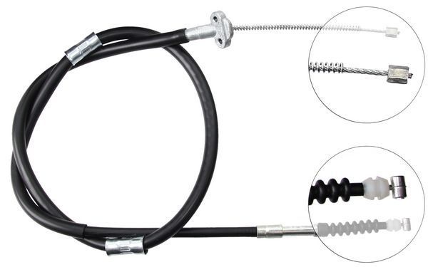 Tirette à câble, frein de stationnement | F.BECKER_LINE