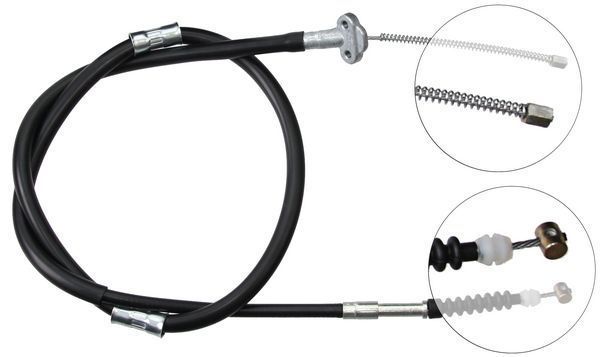 Tirette à câble, frein de stationnement | F.BECKER_LINE