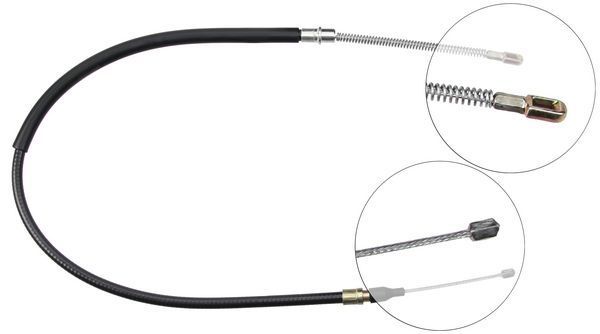 Tirette à câble, frein de stationnement | F.BECKER_LINE