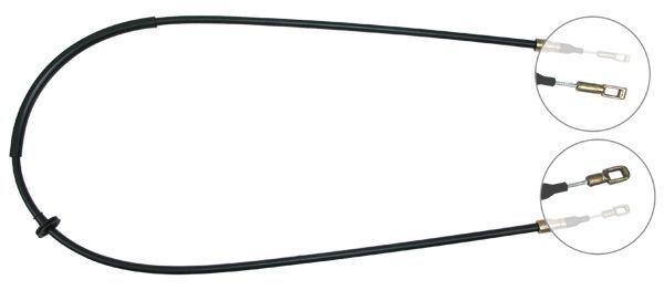 Tirette à câble, frein de stationnement | F.BECKER_LINE