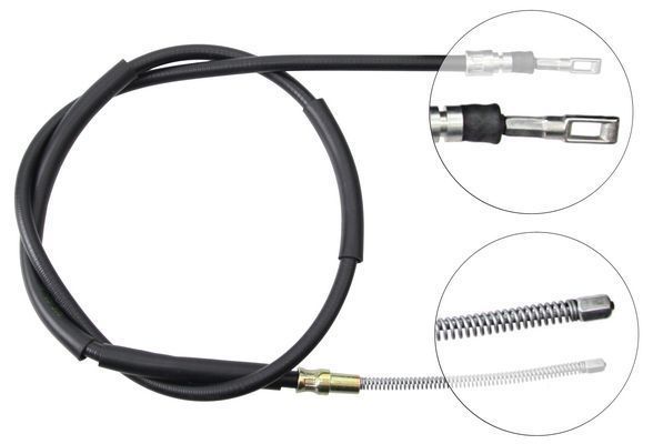 Tirette à câble, frein de stationnement | F.BECKER_LINE