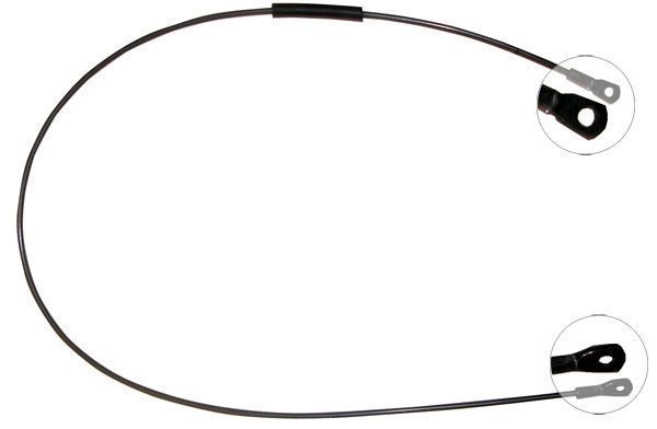 Tirette à câble, frein de stationnement | F.BECKER_LINE