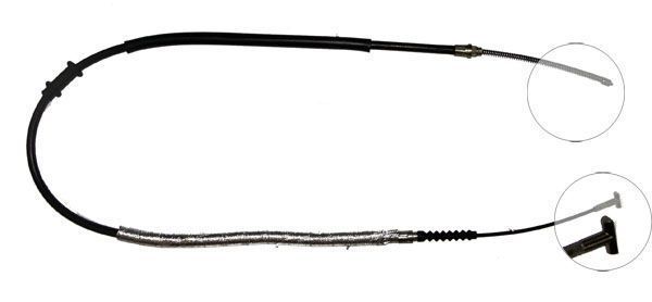 Tirette à câble, frein de stationnement | F.BECKER_LINE