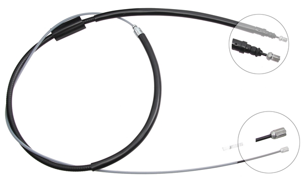 Tirette à câble, frein de stationnement | F.BECKER_LINE