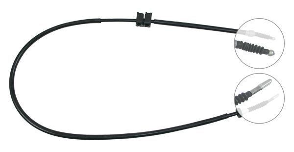 Tirette à câble, frein de stationnement | F.BECKER_LINE