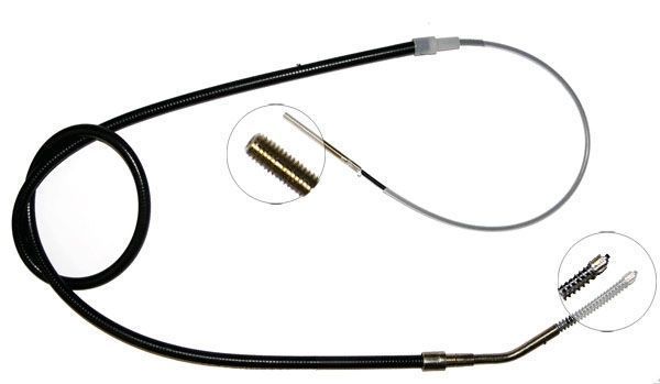 Tirette à câble, frein de stationnement | F.BECKER_LINE