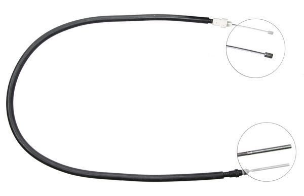 Tirette à câble, frein de stationnement | F.BECKER_LINE