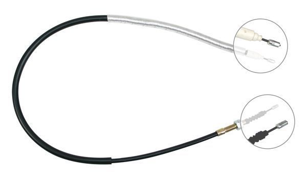 Tirette à câble, frein de stationnement | F.BECKER_LINE