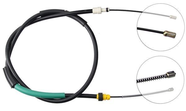 Tirette à câble, frein de stationnement | F.BECKER_LINE