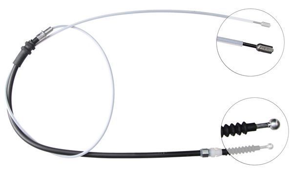 Tirette à câble, frein de stationnement | F.BECKER_LINE