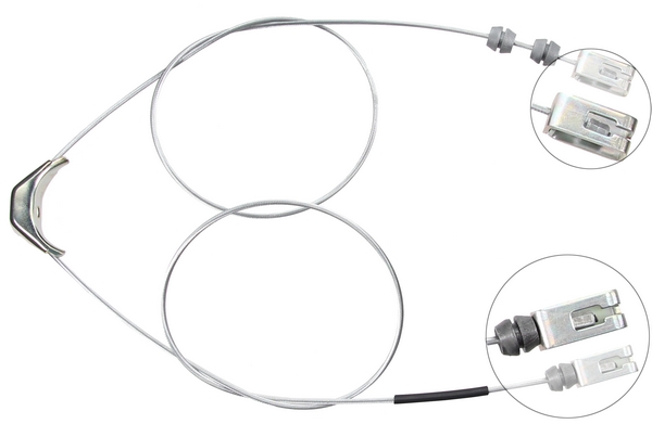 Tirette à câble, frein de stationnement | F.BECKER_LINE