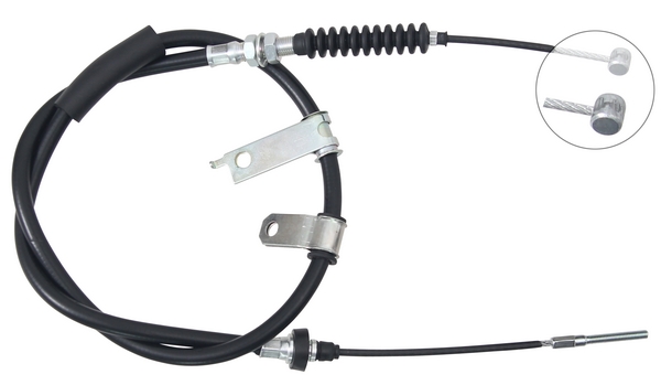 Tirette à câble, frein de stationnement | F.BECKER_LINE