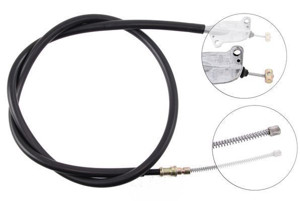 Tirette à câble, frein de stationnement | F.BECKER_LINE