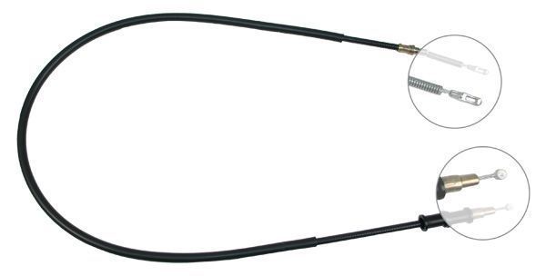 Tirette à câble, frein de stationnement | F.BECKER_LINE