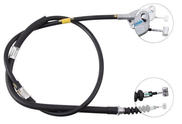 Tirette à câble, frein de stationnement | F.BECKER_LINE