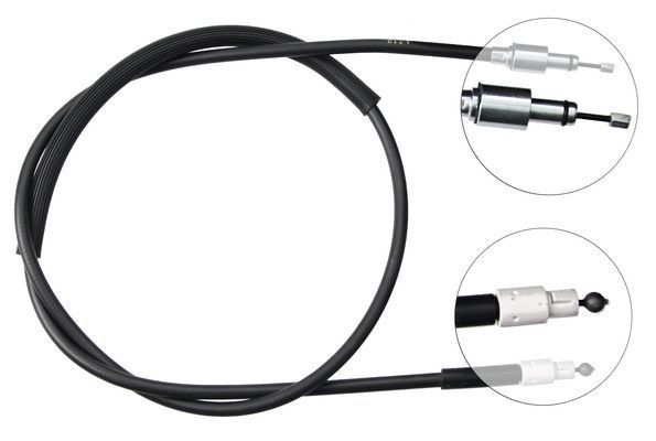 Tirette à câble, frein de stationnement | F.BECKER_LINE