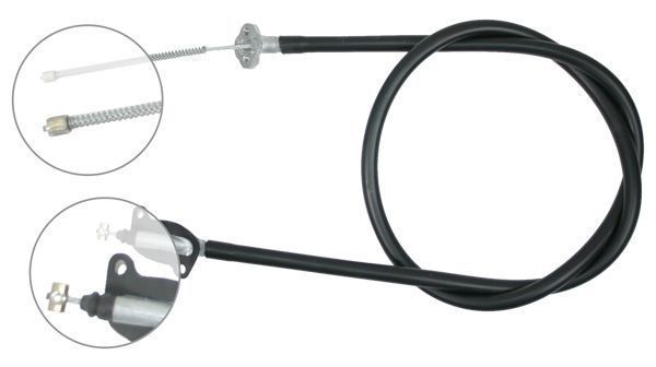 Tirette à câble, frein de stationnement | F.BECKER_LINE