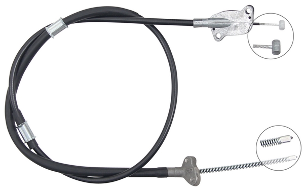 Tirette à câble, frein de stationnement | F.BECKER_LINE