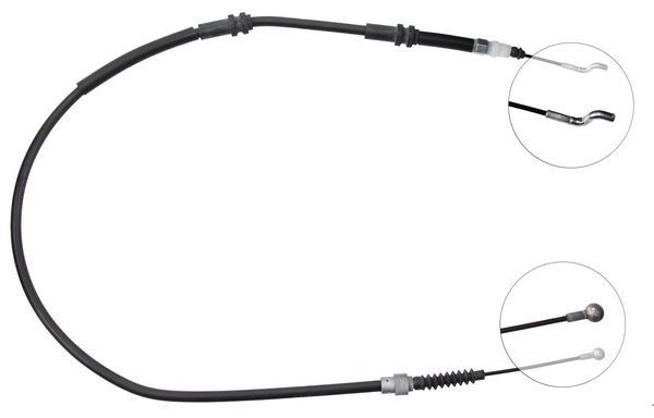 Tirette à câble, frein de stationnement | F.BECKER_LINE