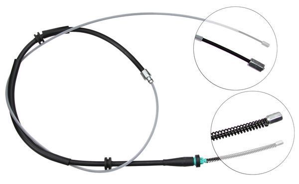 Tirette à câble, frein de stationnement | F.BECKER_LINE