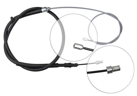 Tirette à câble, frein de stationnement | F.BECKER_LINE