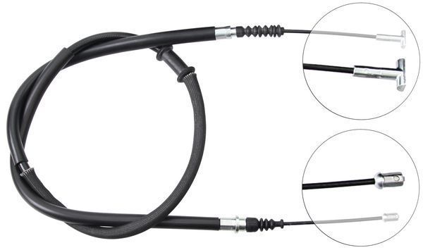 Tirette à câble, frein de stationnement | F.BECKER_LINE