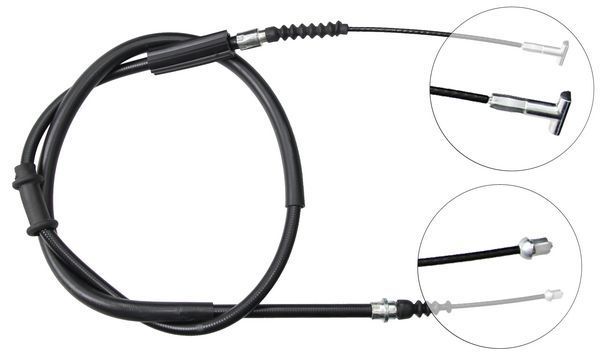 Tirette à câble, frein de stationnement | F.BECKER_LINE