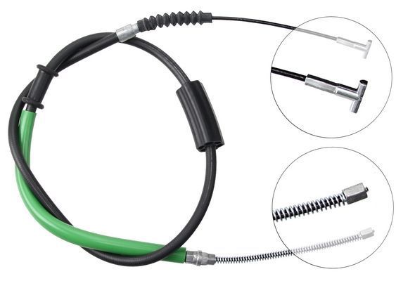 Tirette à câble, frein de stationnement | F.BECKER_LINE