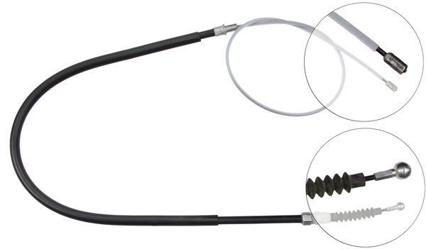 Tirette à câble, frein de stationnement | F.BECKER_LINE