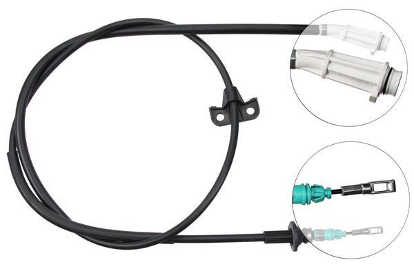 Tirette à câble, frein de stationnement | F.BECKER_LINE