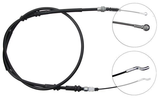 Tirette à câble, frein de stationnement | F.BECKER_LINE