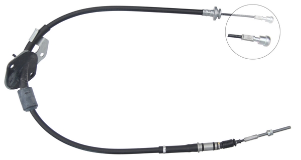 Tirette à câble, frein de stationnement | F.BECKER_LINE