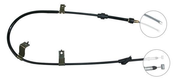 Tirette à câble, frein de stationnement | F.BECKER_LINE