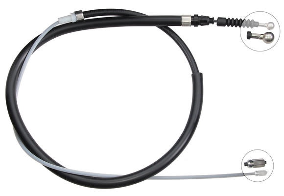 Tirette à câble, frein de stationnement | F.BECKER_LINE