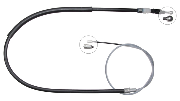 Tirette à câble, frein de stationnement | F.BECKER_LINE